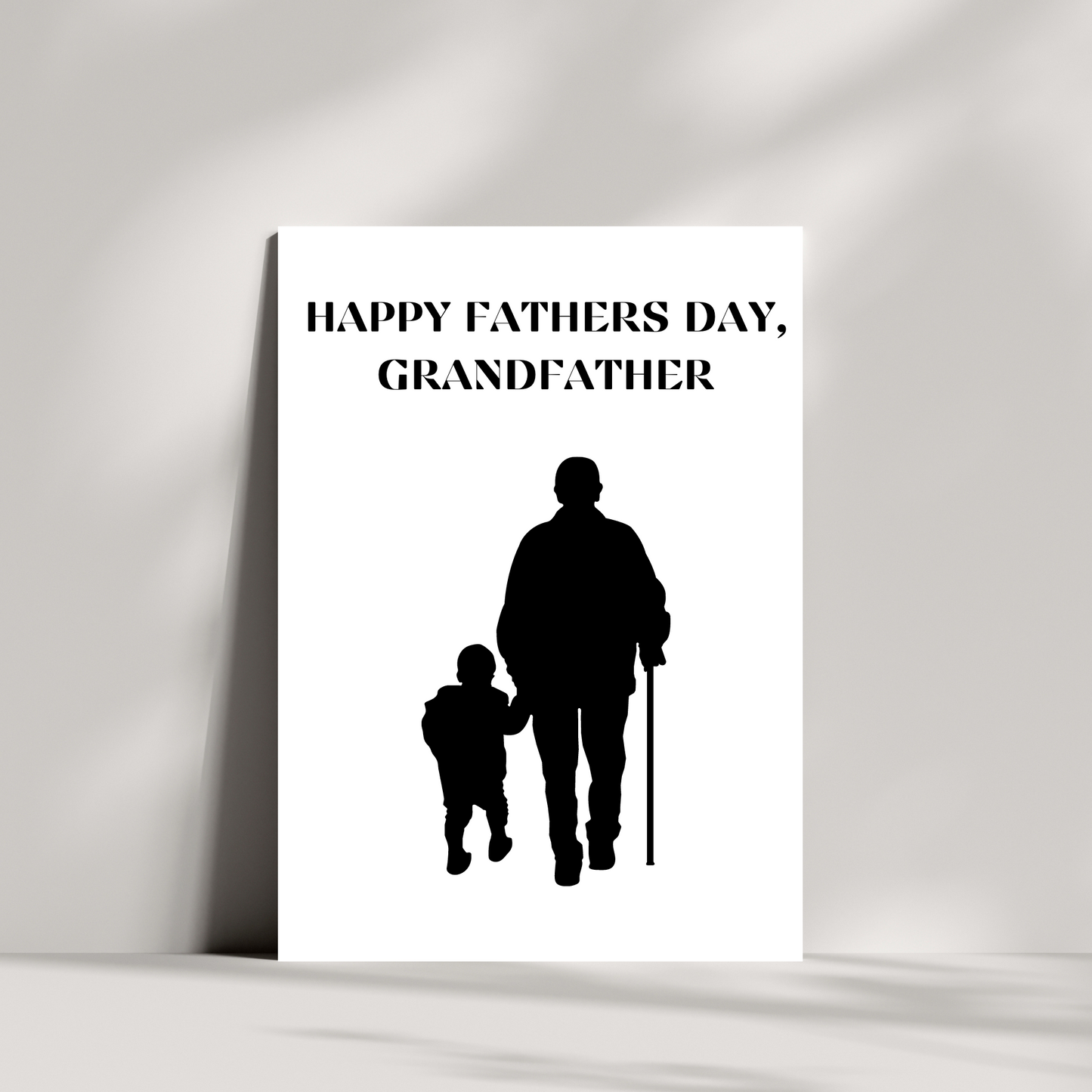 Grandfather fathers day card