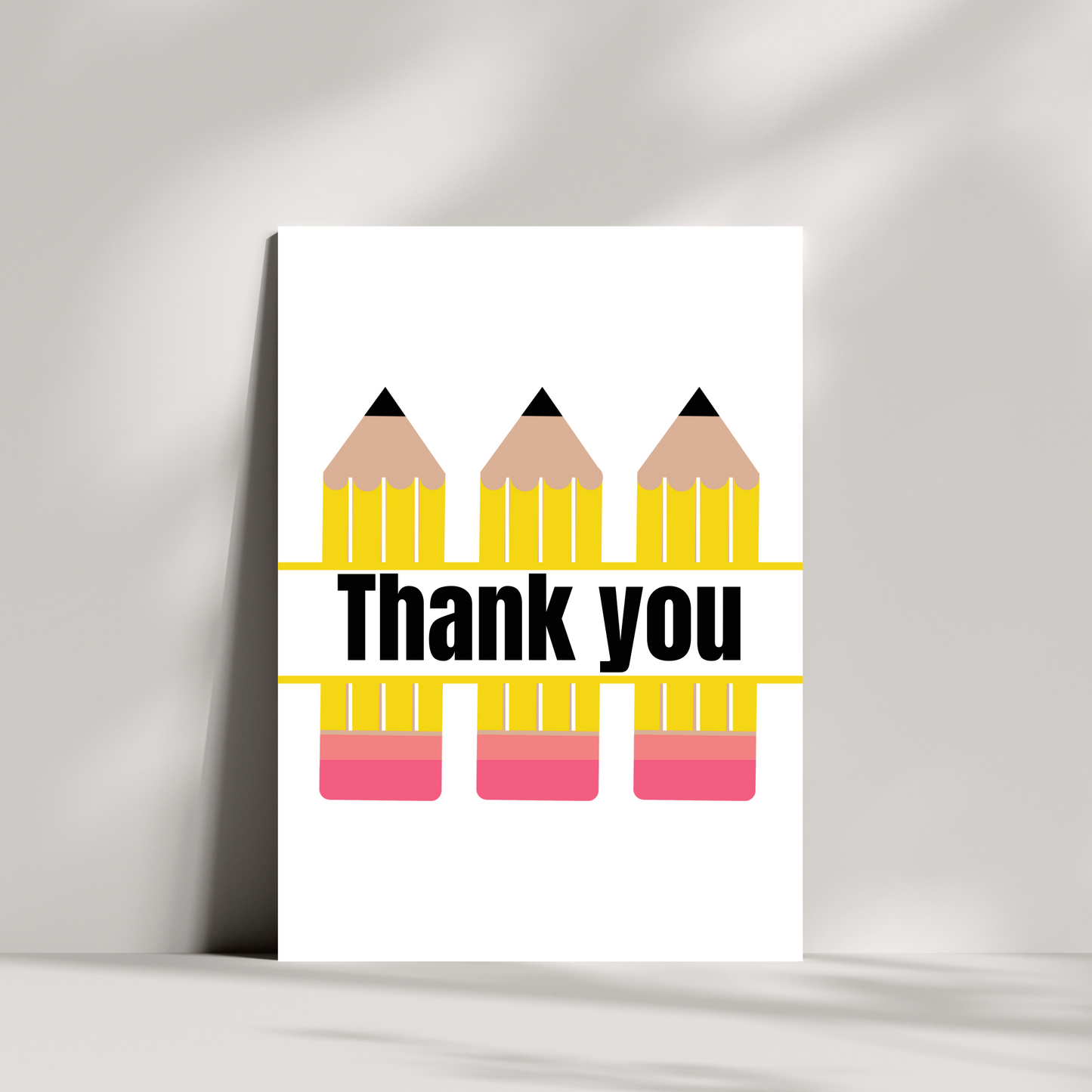 Thank you - Giant pencils