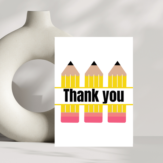 Thank you - Giant pencils