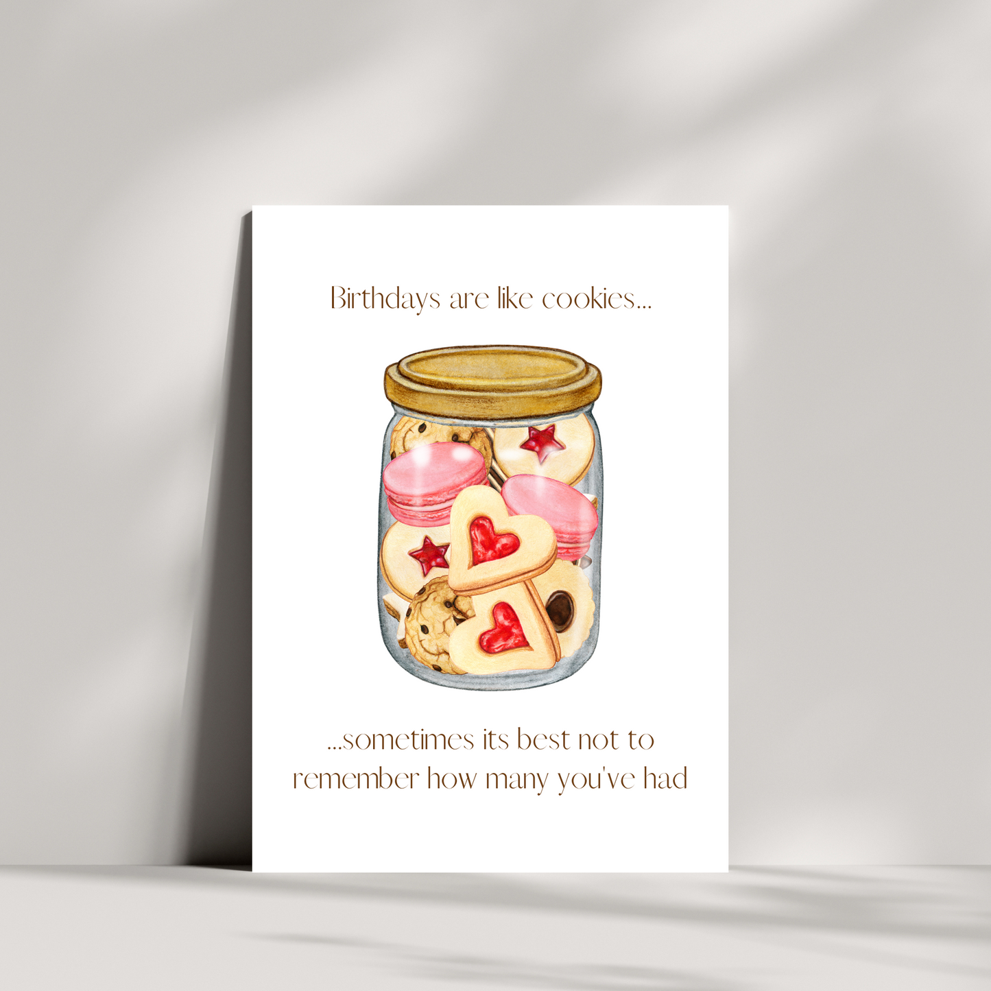 Birthdays are like cookies