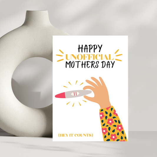 Happy unofficial mothers day, hey it counts