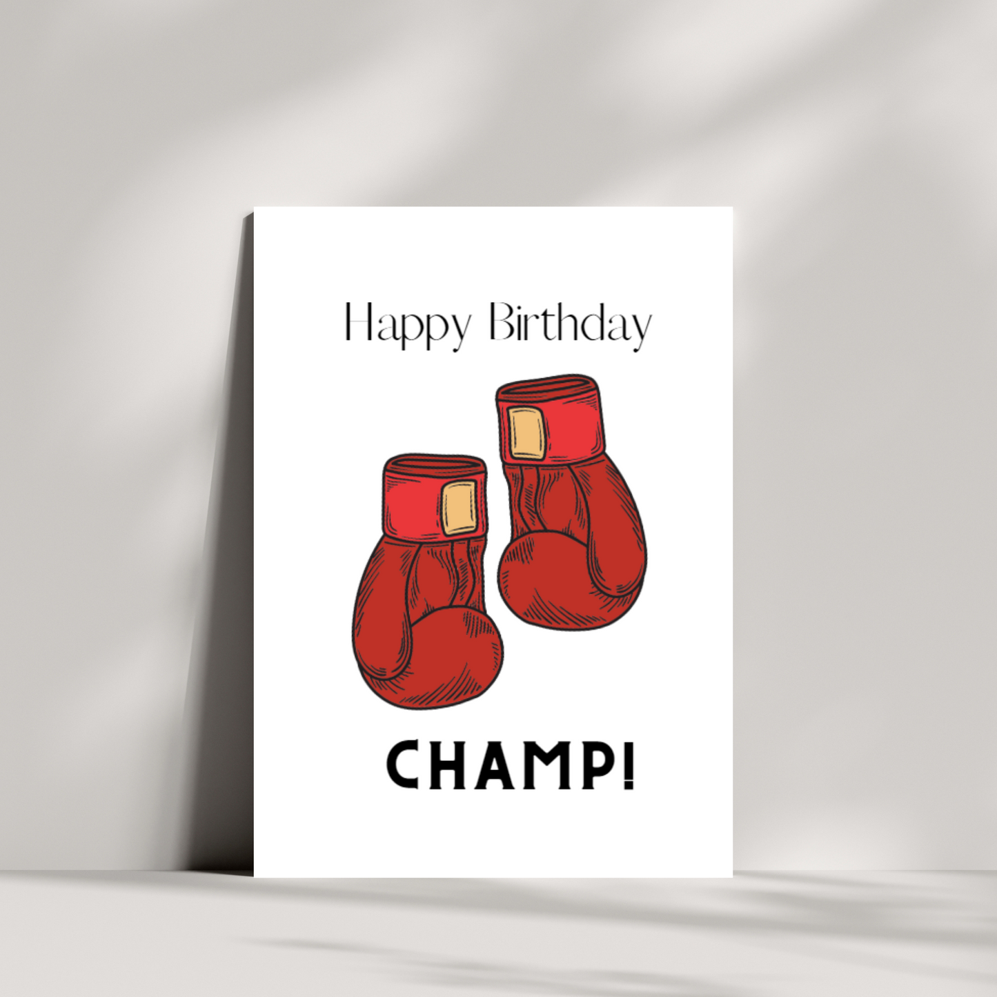 Happy Birthday Champ