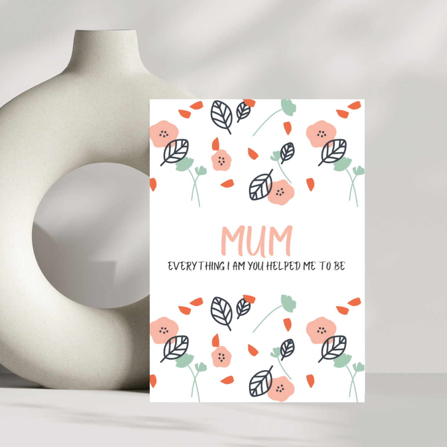 Mum, everything i am you helped me to be - Falling Leaves