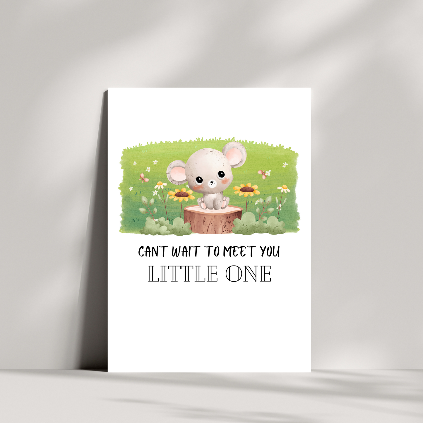 Cant wait to meet you little one - Mouse