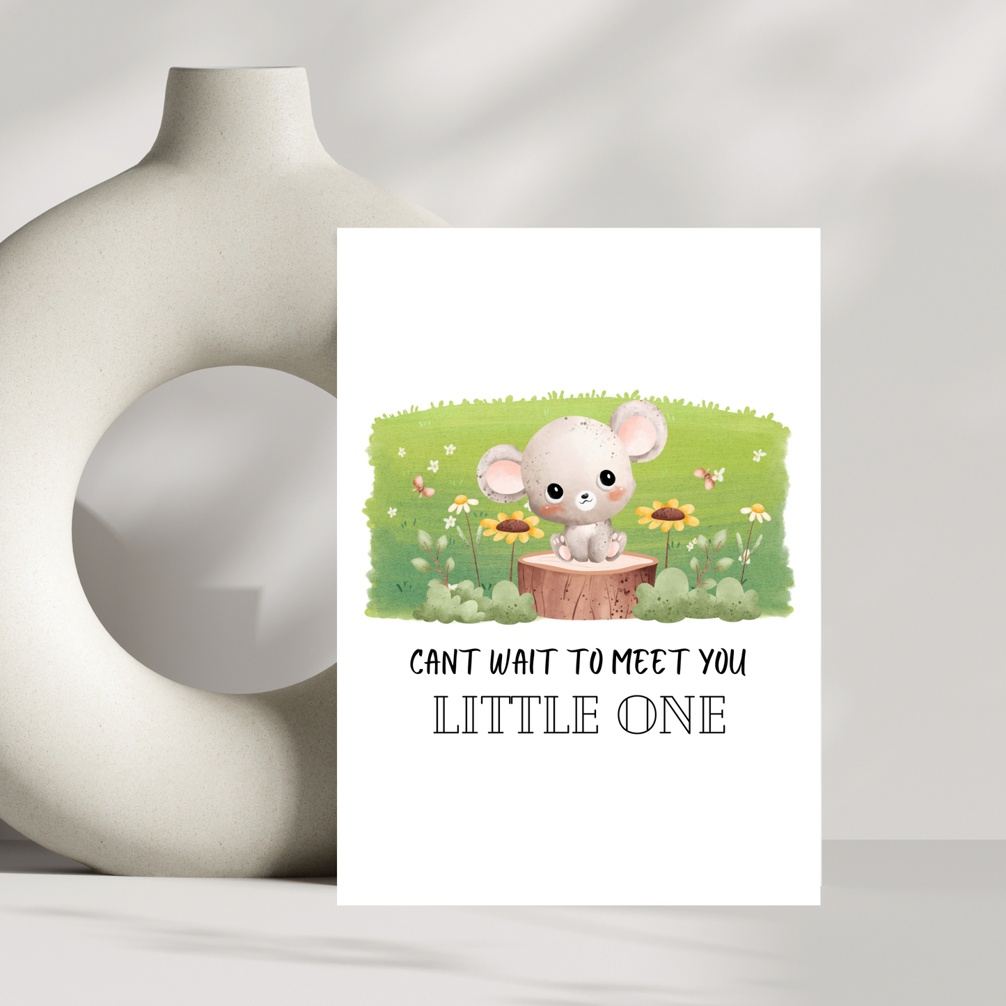 Cant wait to meet you little one - Mouse