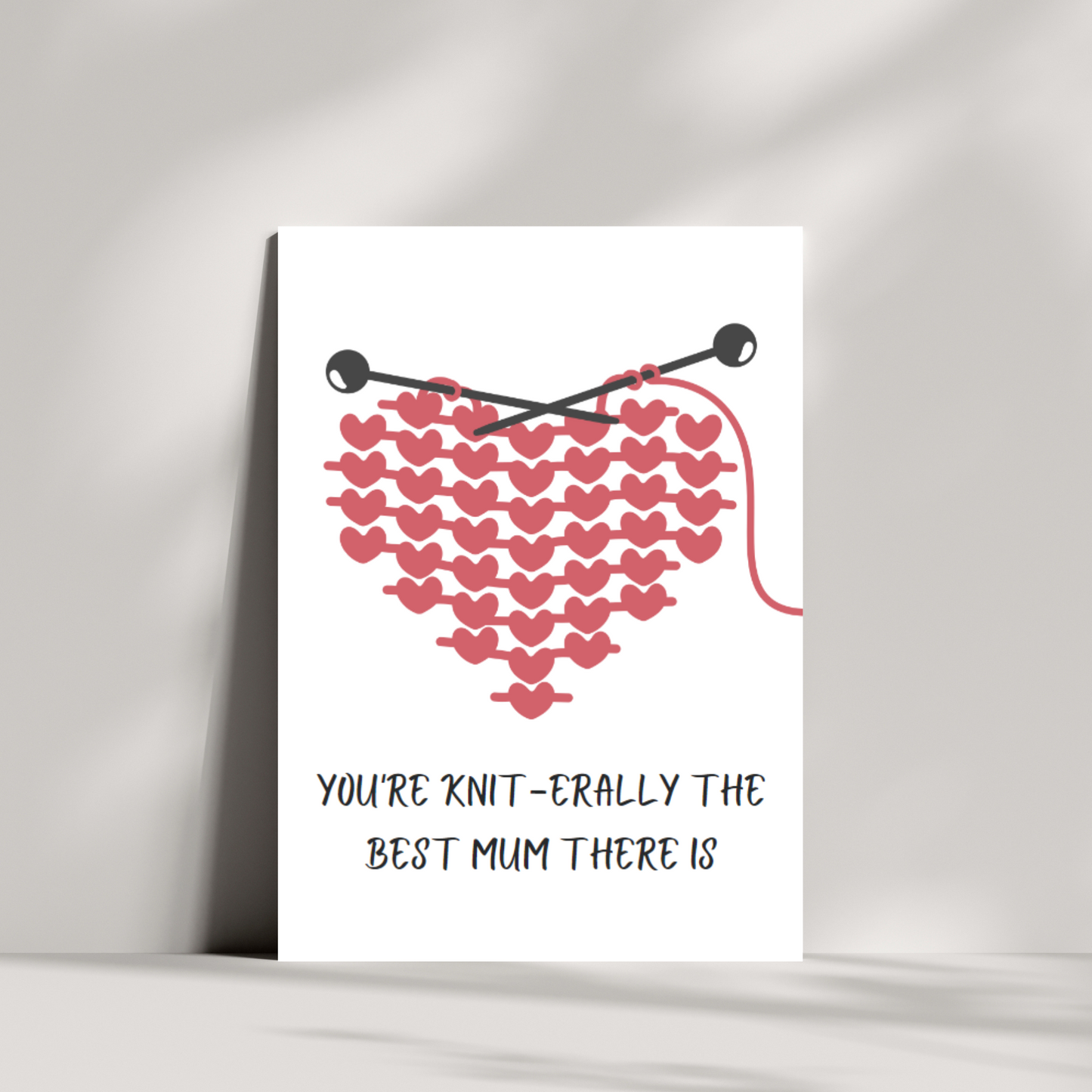 You're knit-erally the best mum there is