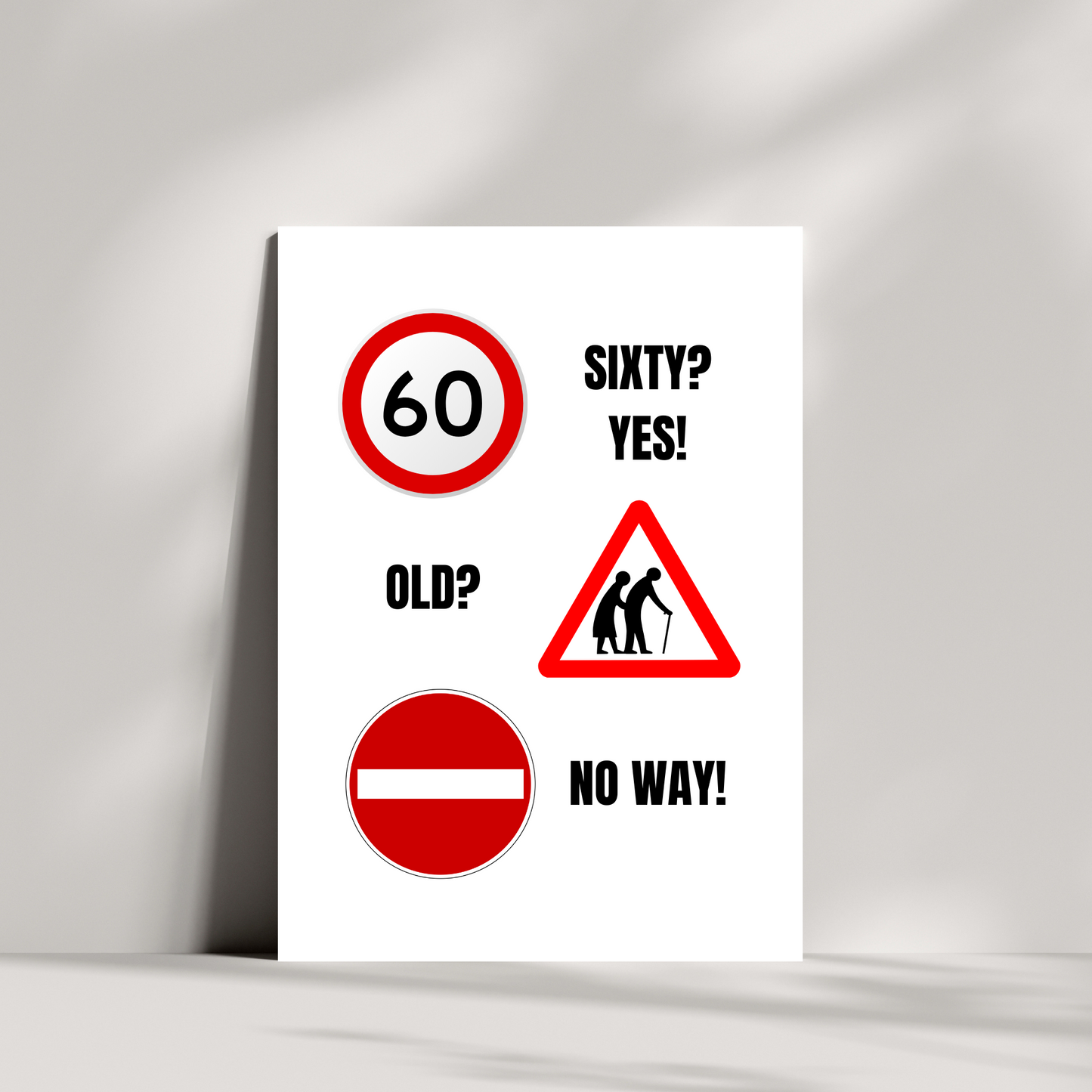 sixty? yes! old? no way