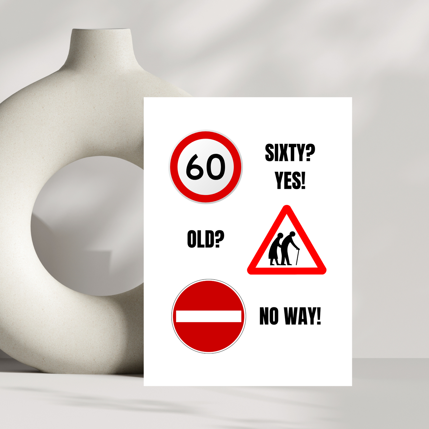 sixty? yes! old? no way