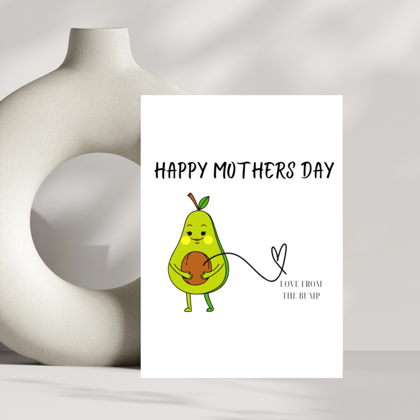 Happy mothers day love from the bump - Avocado