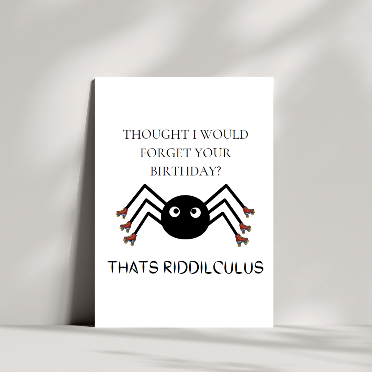 Thats riddilculus