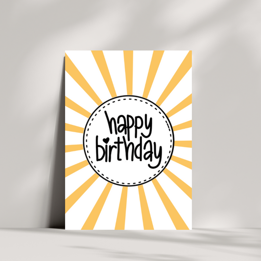 Sunshine Birthday