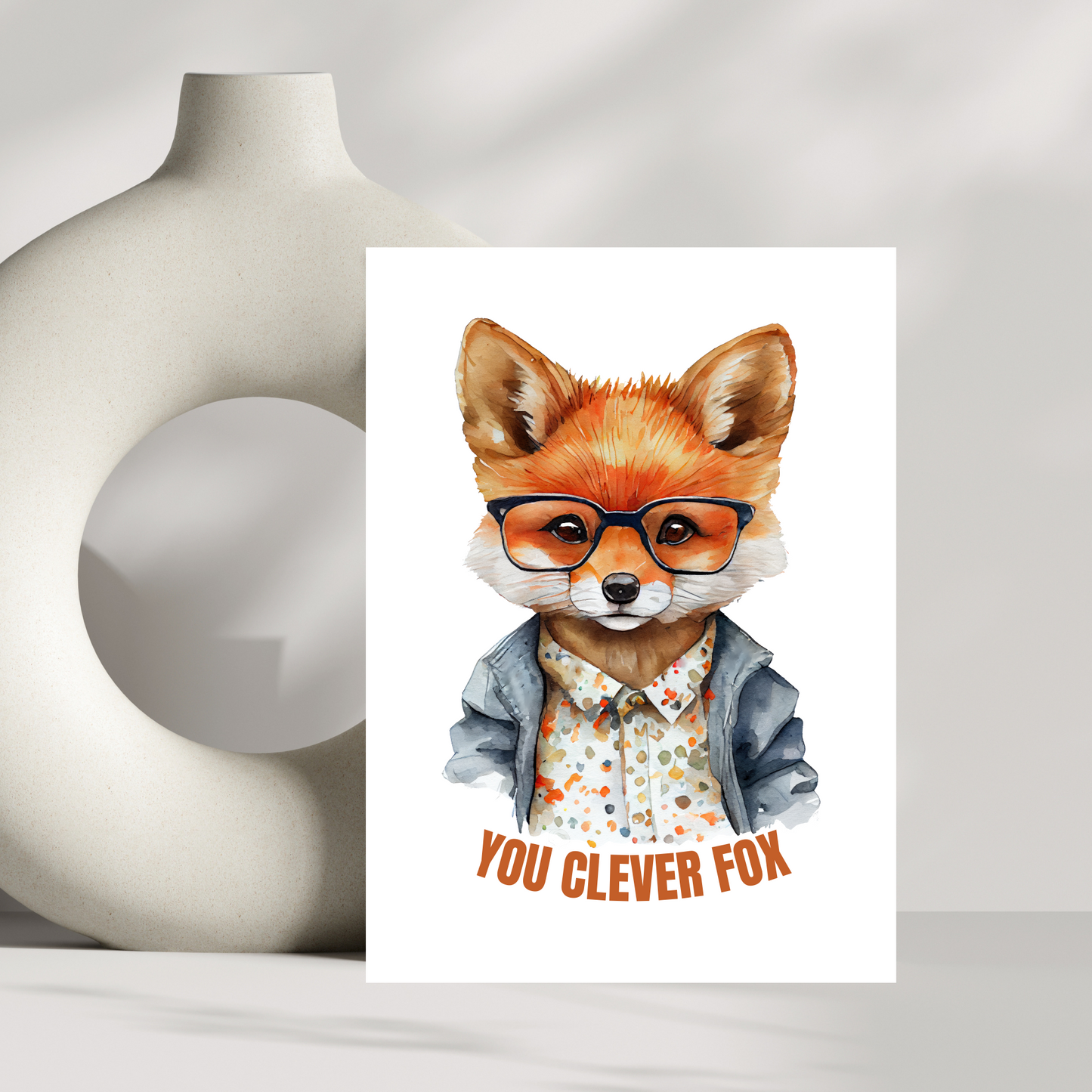 You cleaver fox