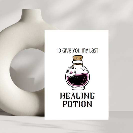 Ide give you my last healing potion