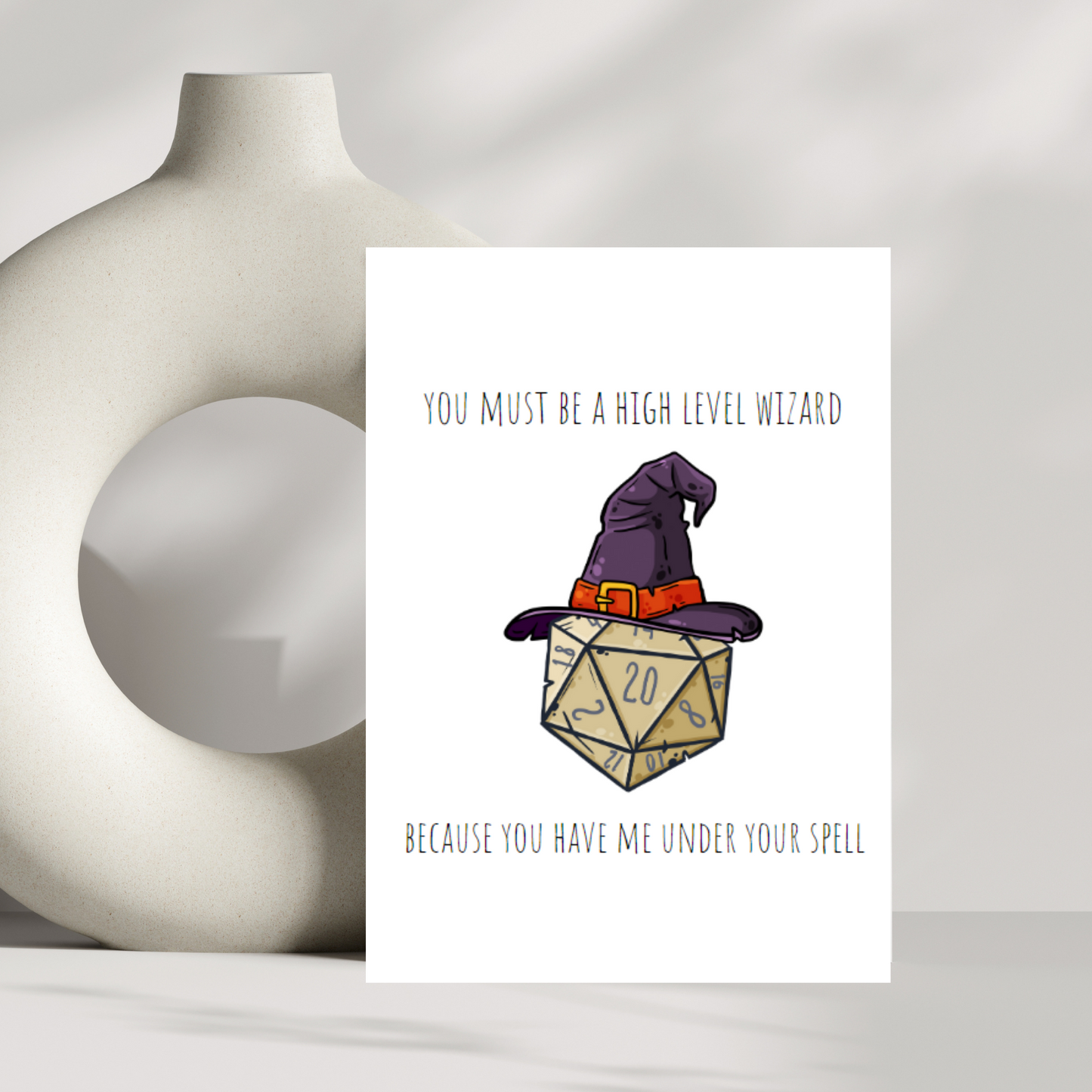 You must be a high level wizard
