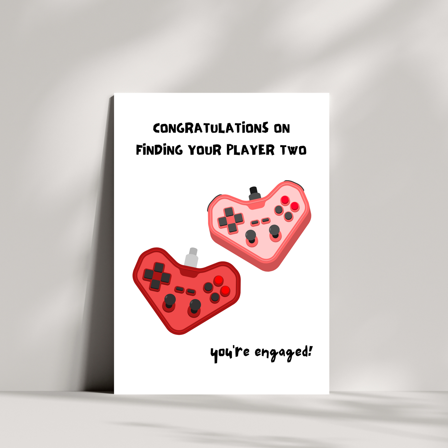 Congratulations on finding your player two