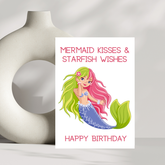 Mermaid kisses and starfish wishes