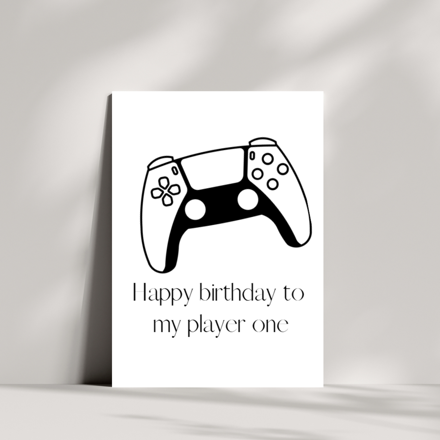 Happy birthday to my player one