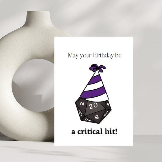 May your birthday be a critical hit