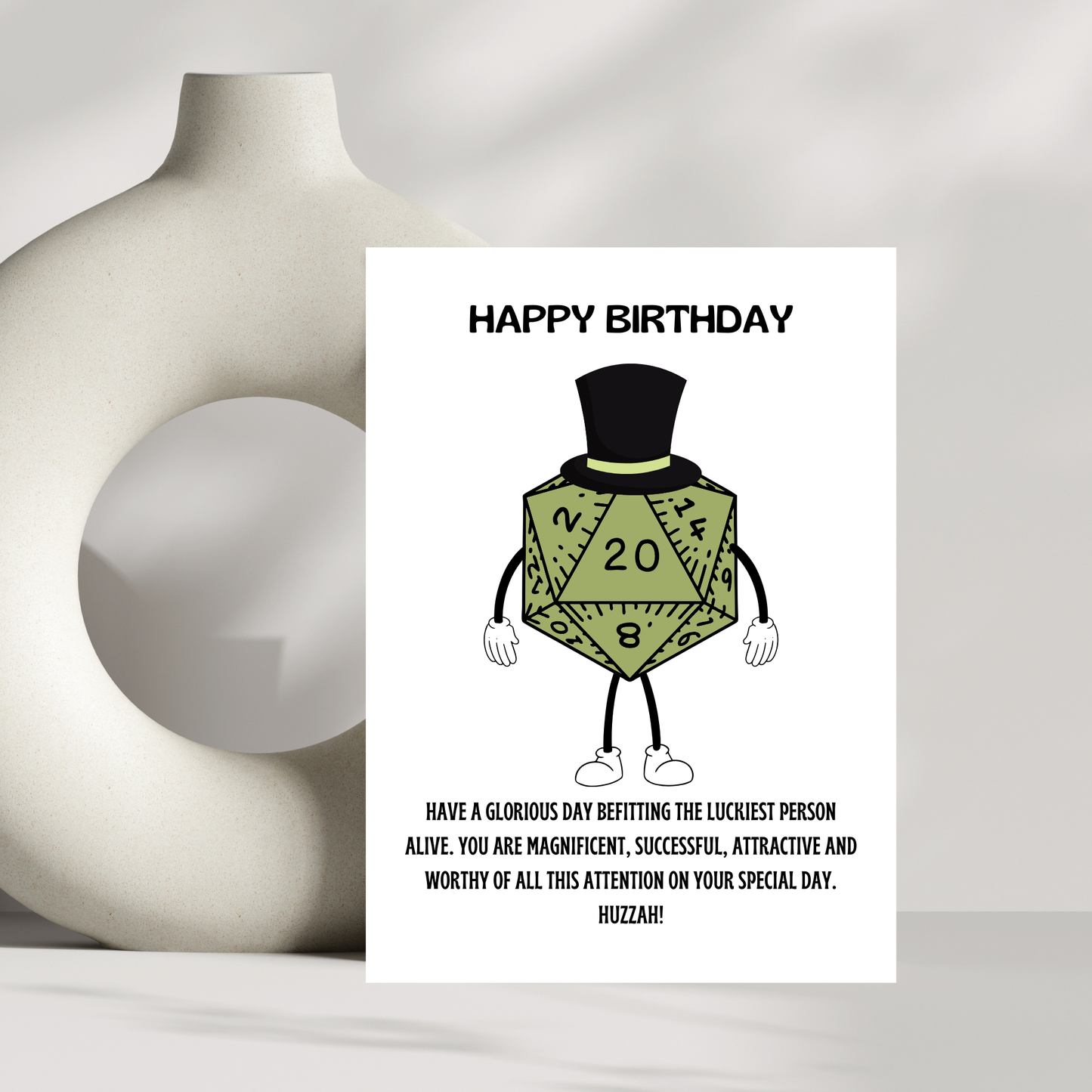 D20 Happy Birthday