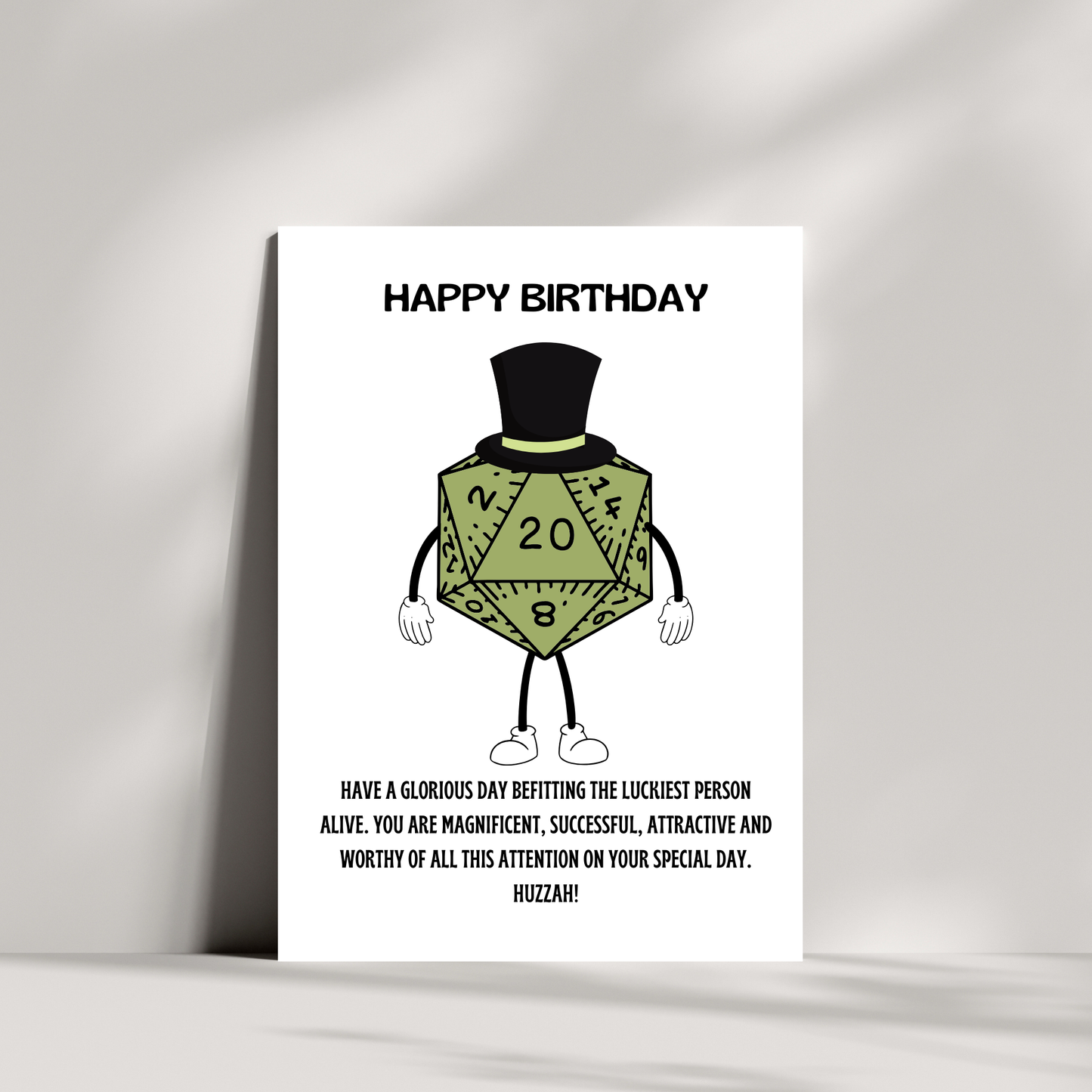 D20 Happy Birthday