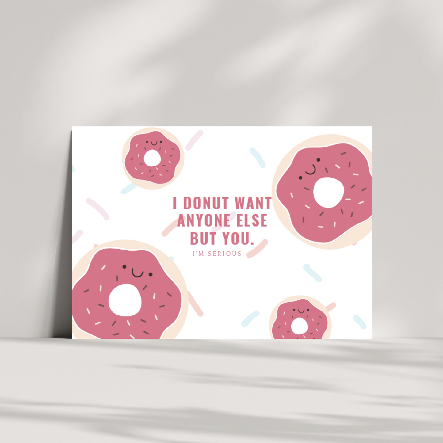 I donut want anyone else but you