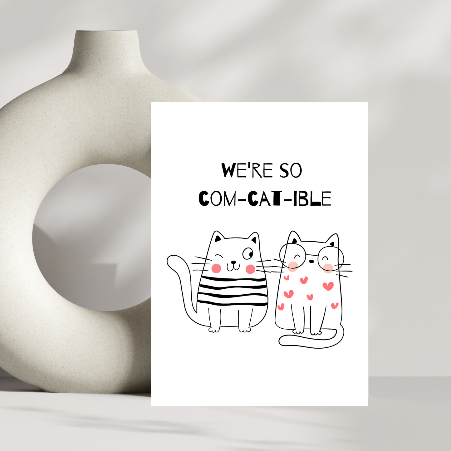 We're so com-cat-able