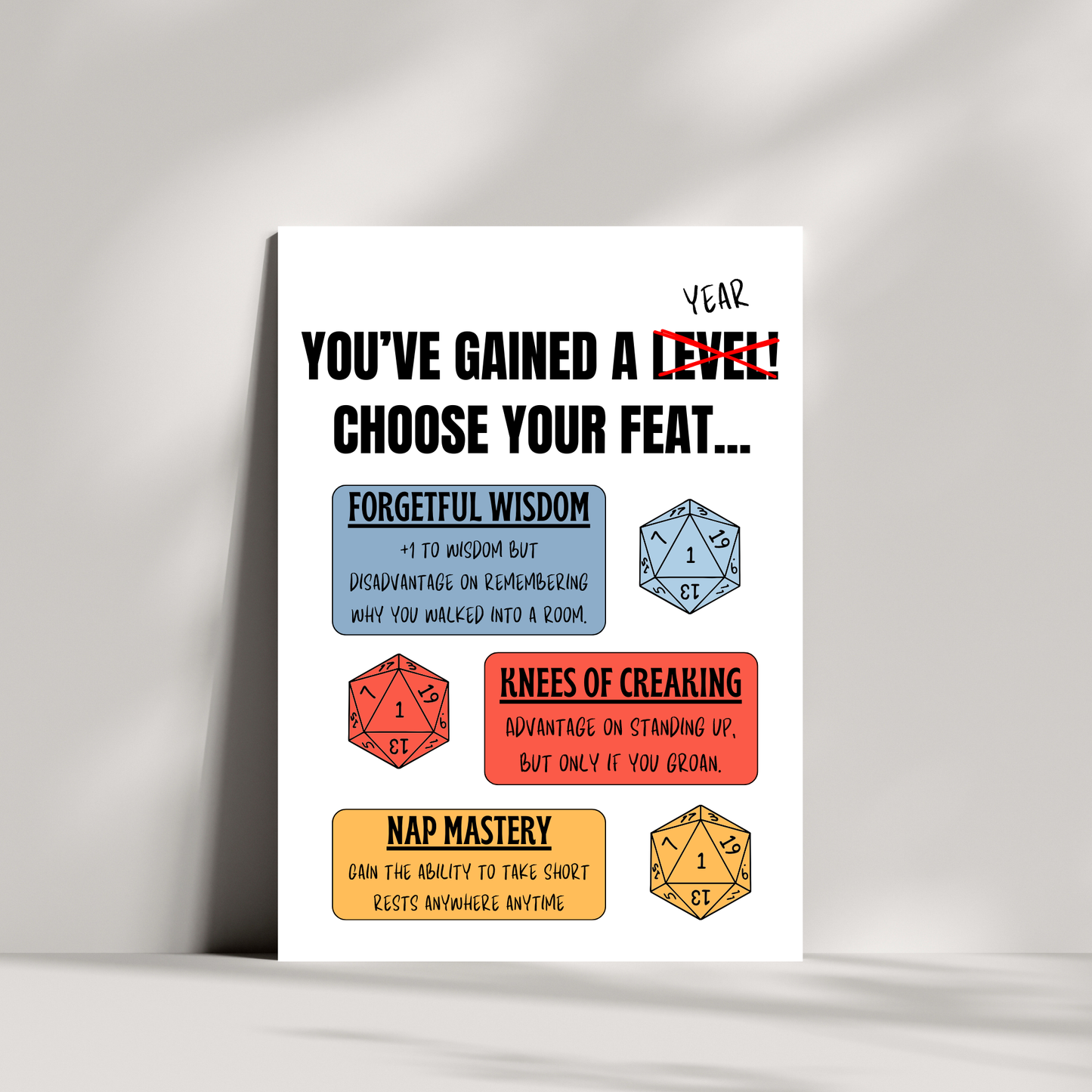 You've gained a level