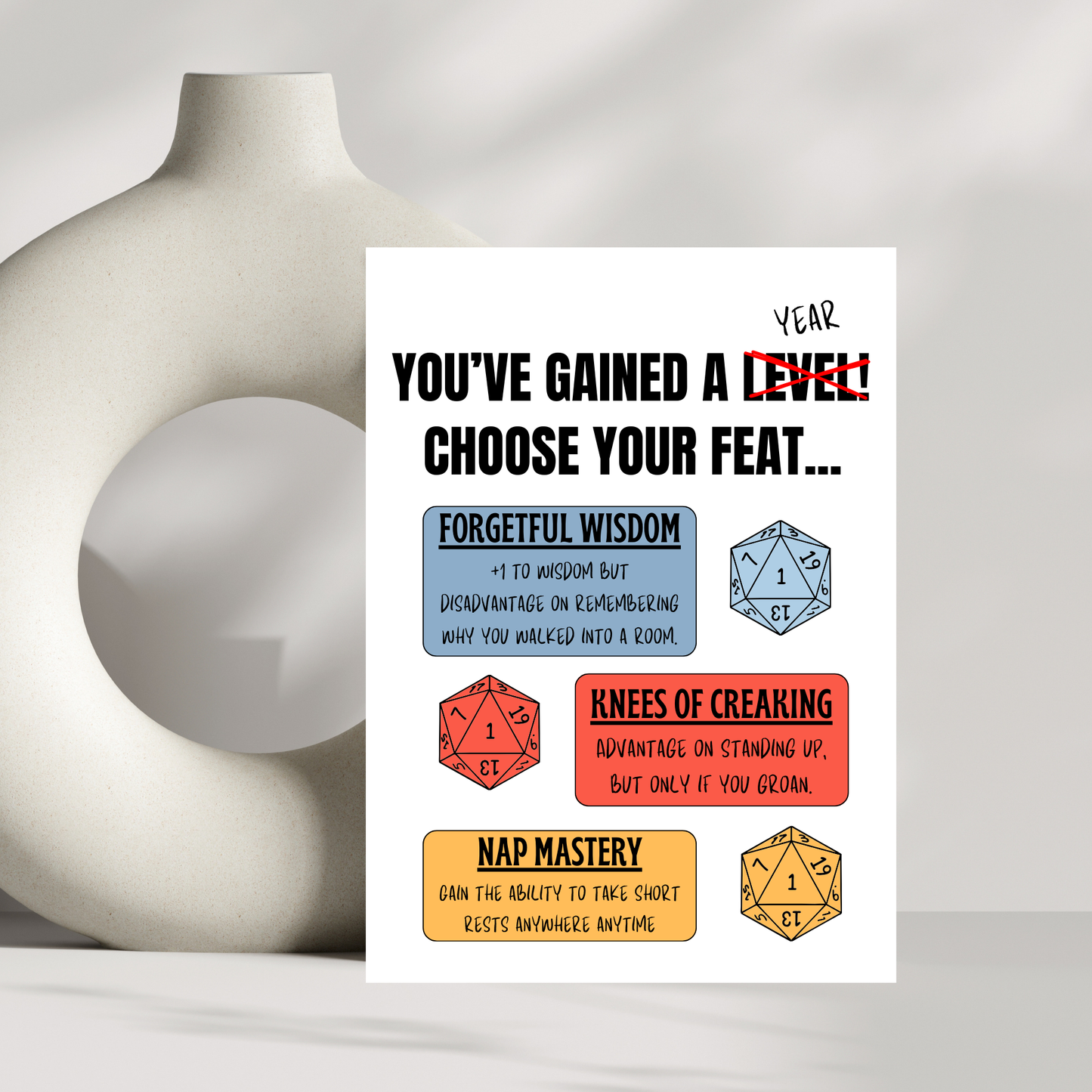 You've gained a level