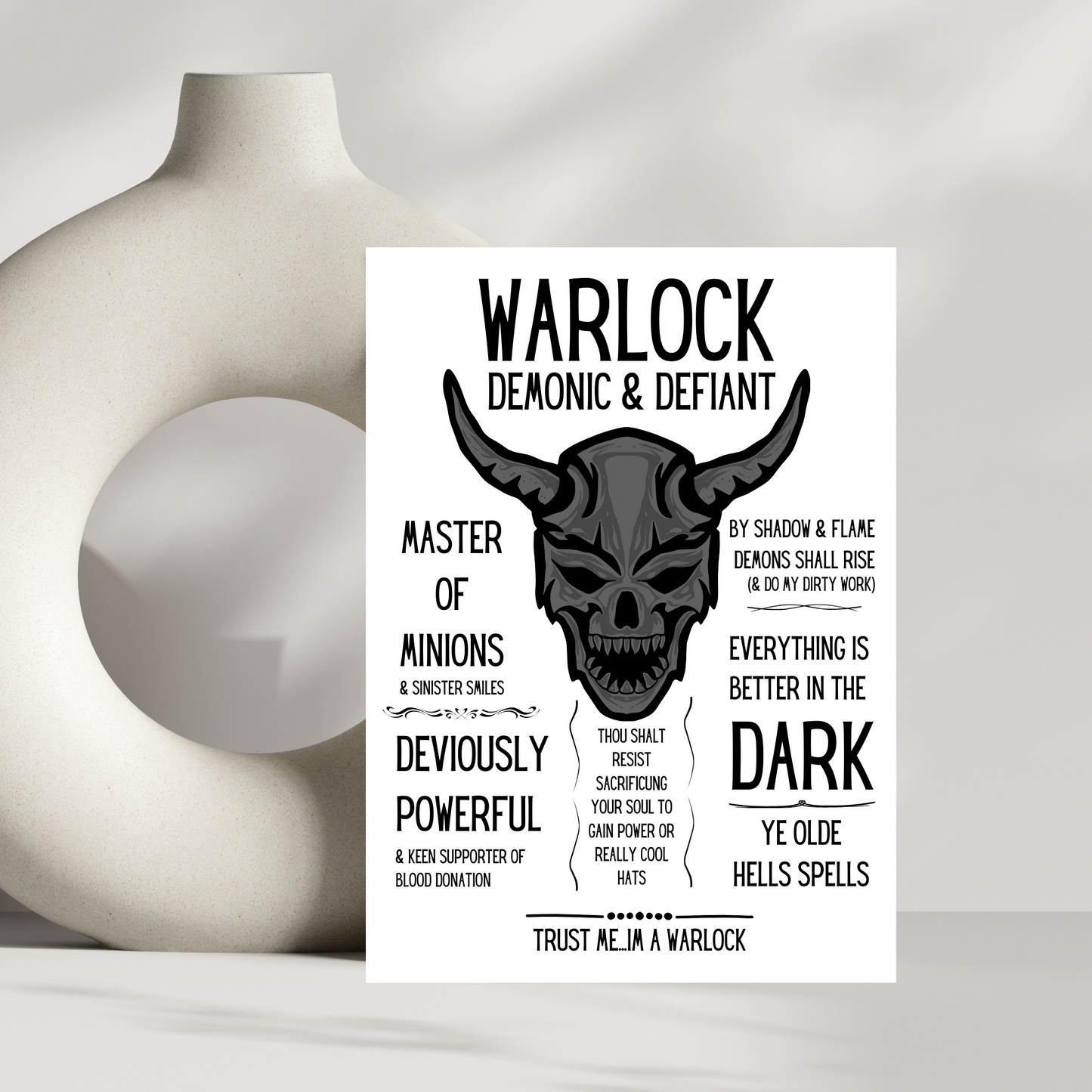 Warlock: Demonic and Defiant