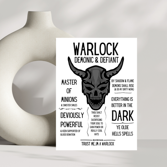 Warlock: Demonic and Defiant