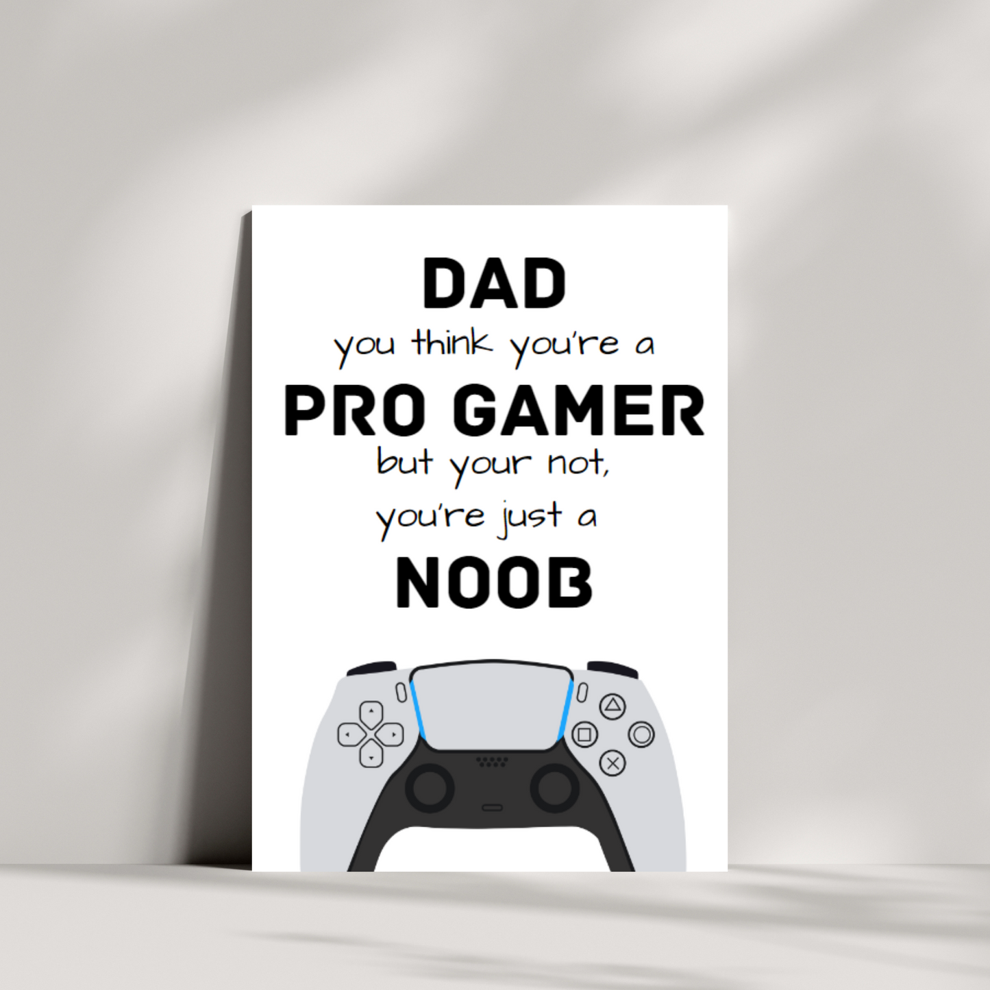 Dad, you think you're a pro gamer