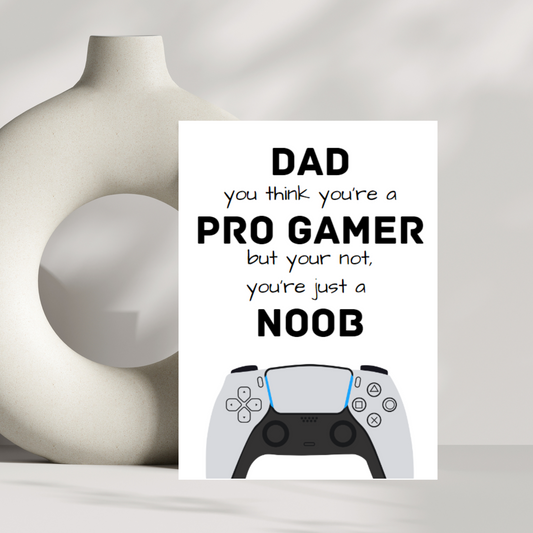 Dad, you think you're a pro gamer