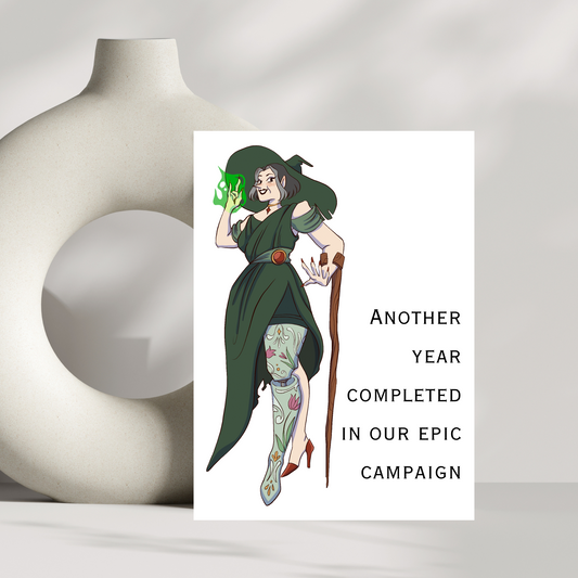 Another year completed in our epic campaign