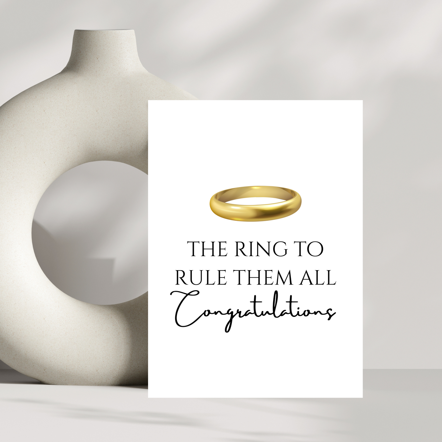 The ring to rule them all