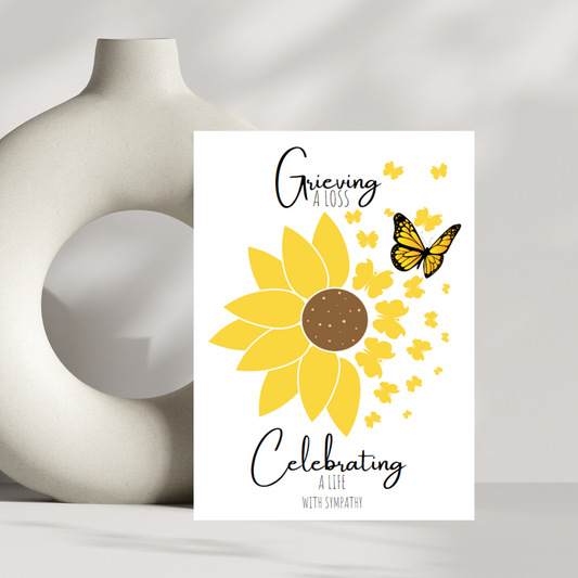 Grieving a loss celebrating a life