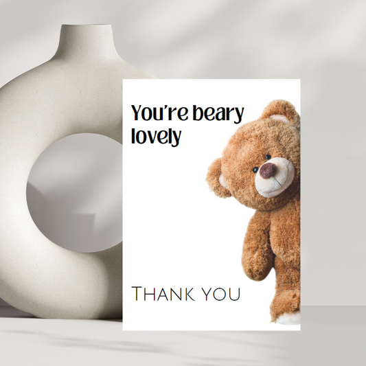 You're beary lovely
