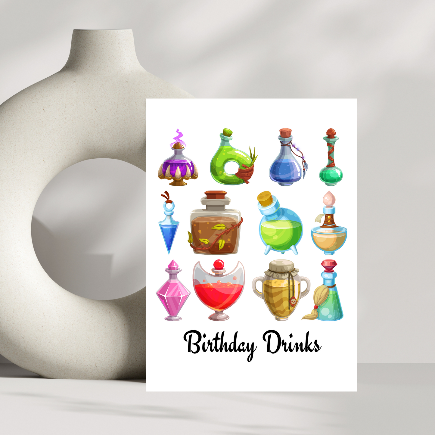 Potion birthday drinks
