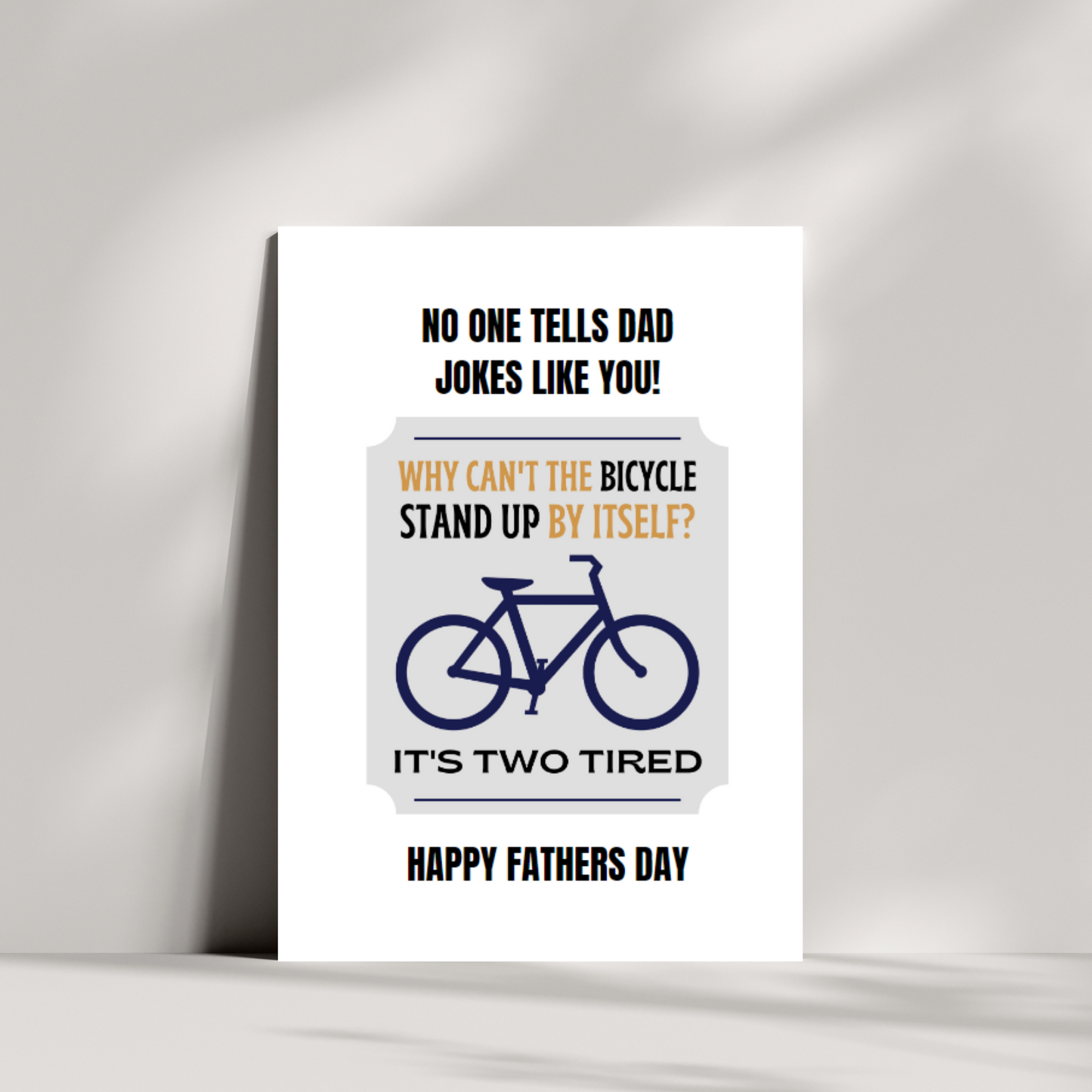 No one tells dad jokes like you!