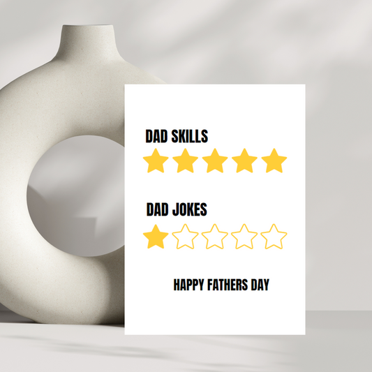 Dad skills vs Dad jokes