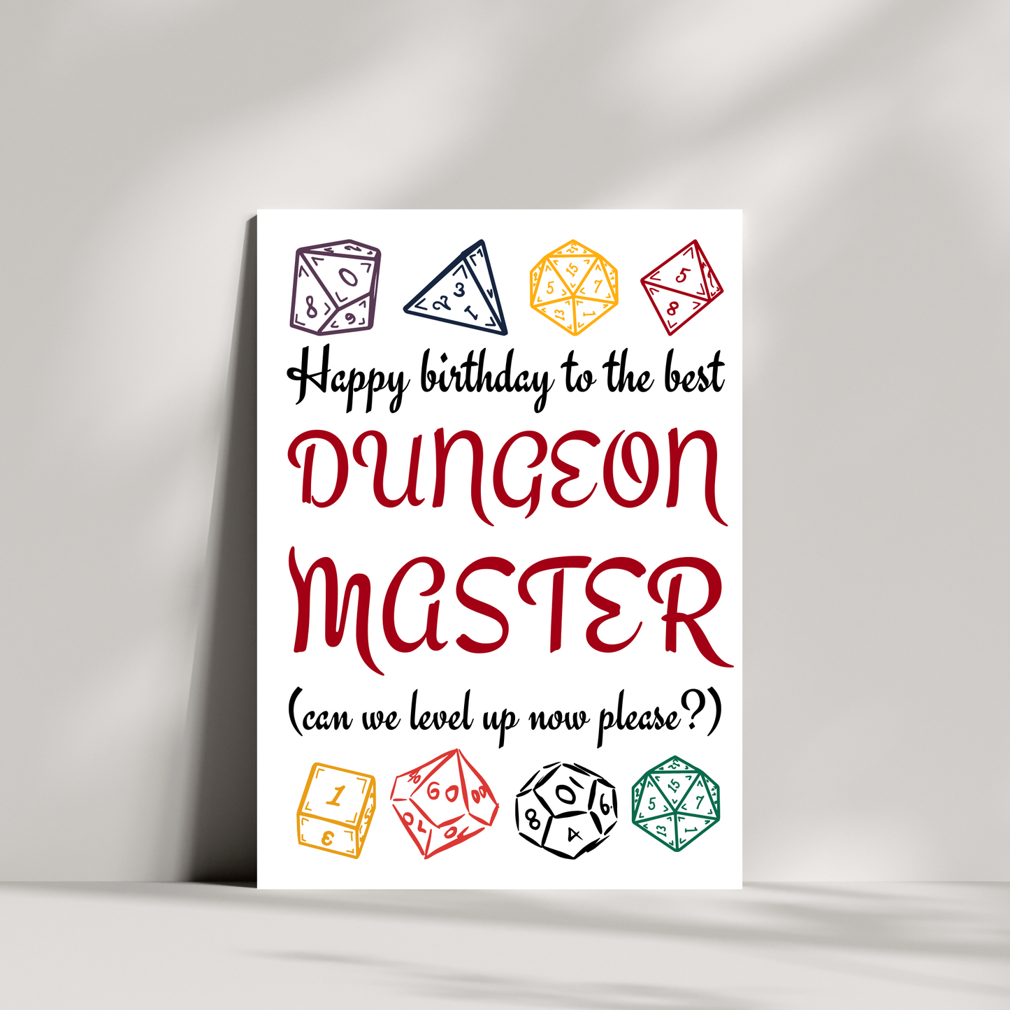 Happy birthday to the best dungeon master