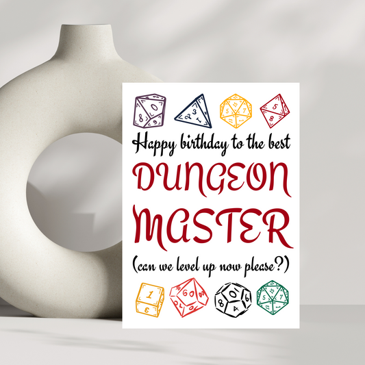 Happy birthday to the best dungeon master
