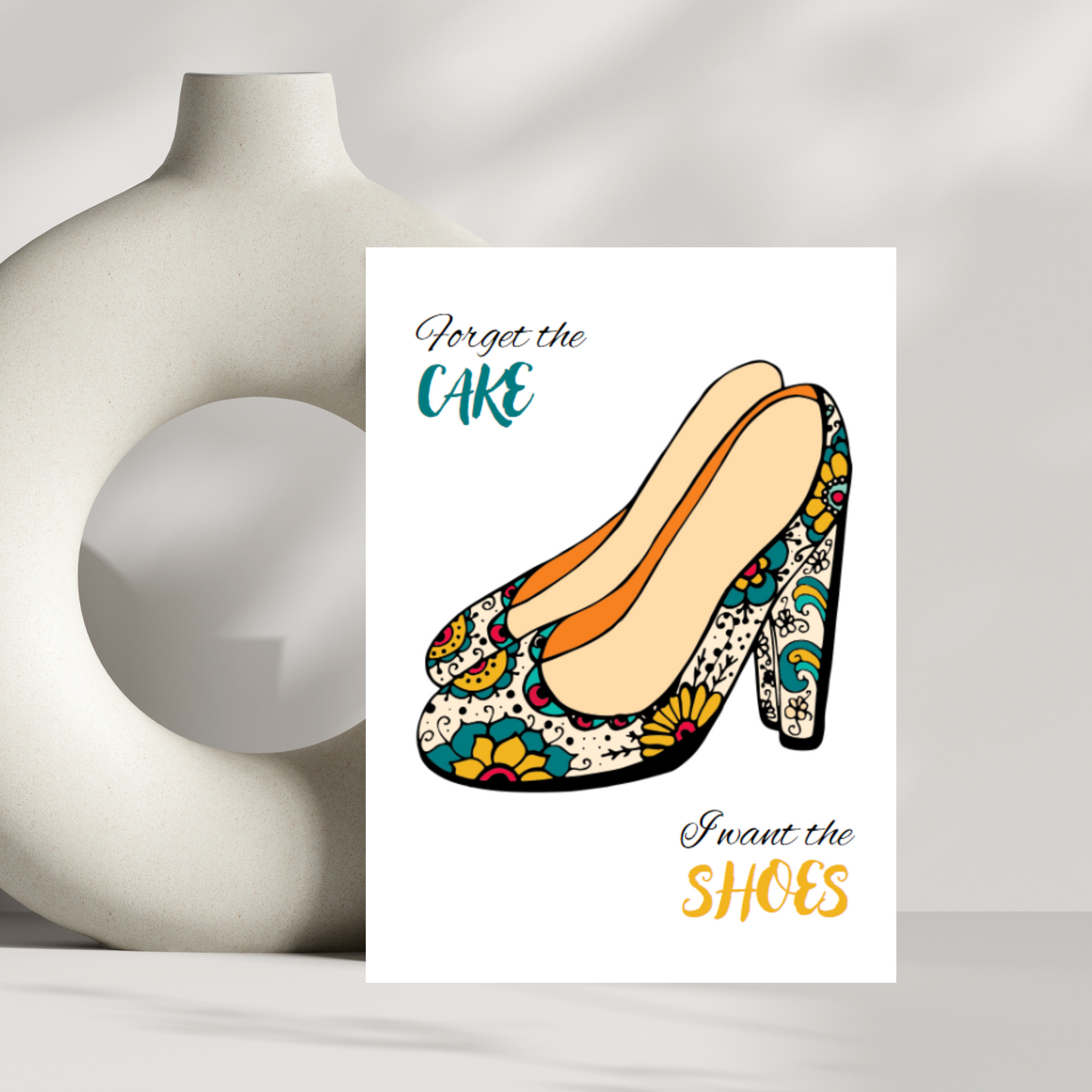 Forget the cake.....I want shoes