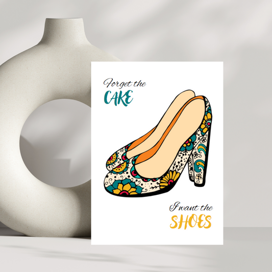 Forget the cake.....I want shoes
