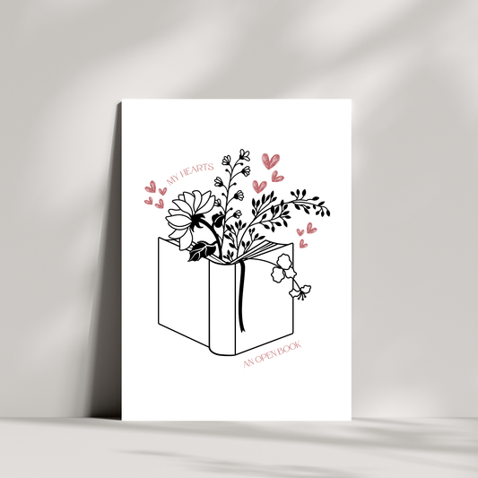 My hearts an open book