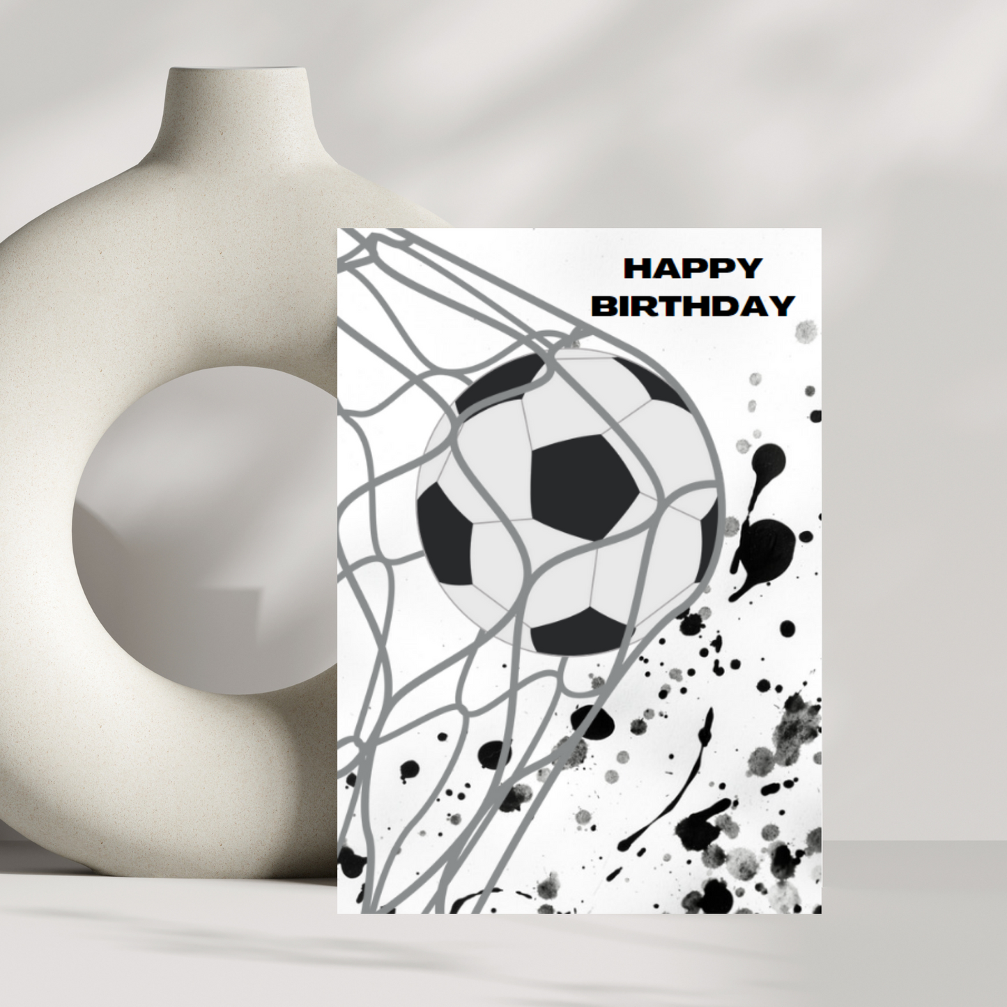 Goal! - Happy birthday - footie - football - Birthday card