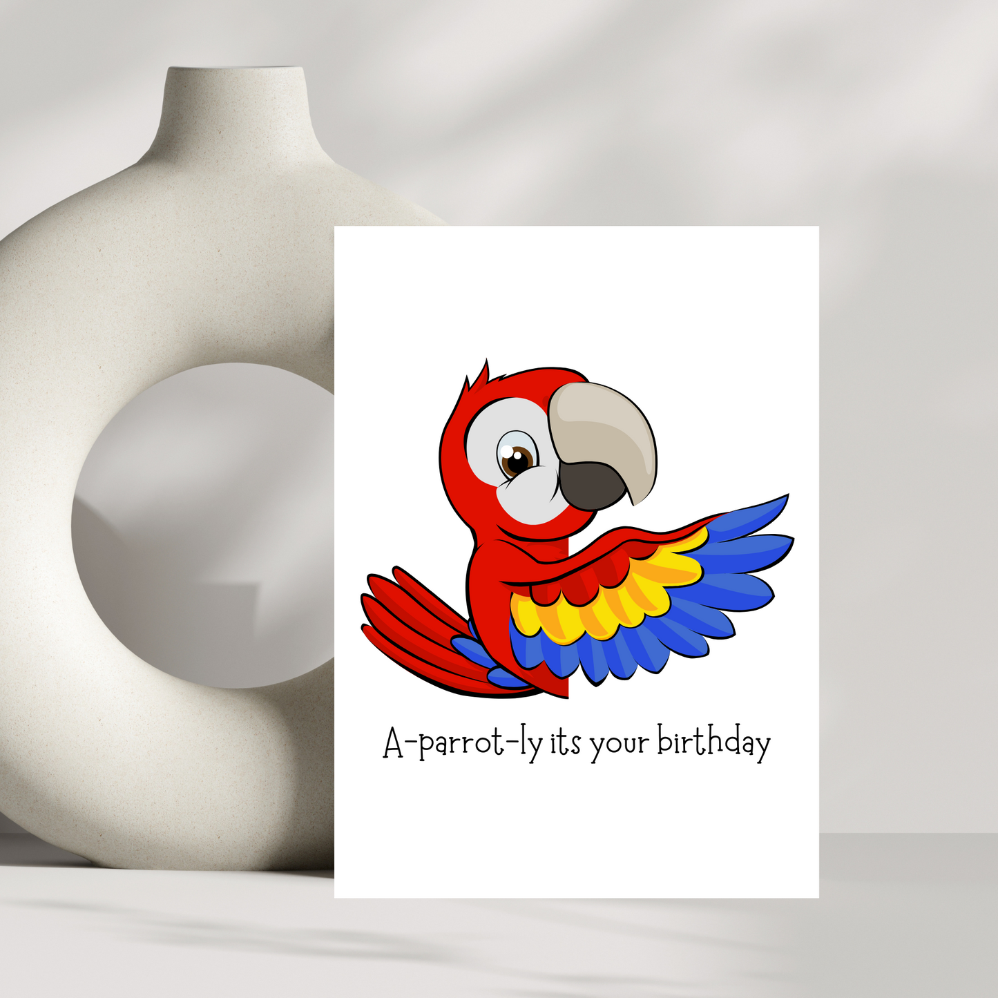 A-parrot-ly its your birthday
