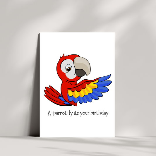A-parrot-ly its your birthday