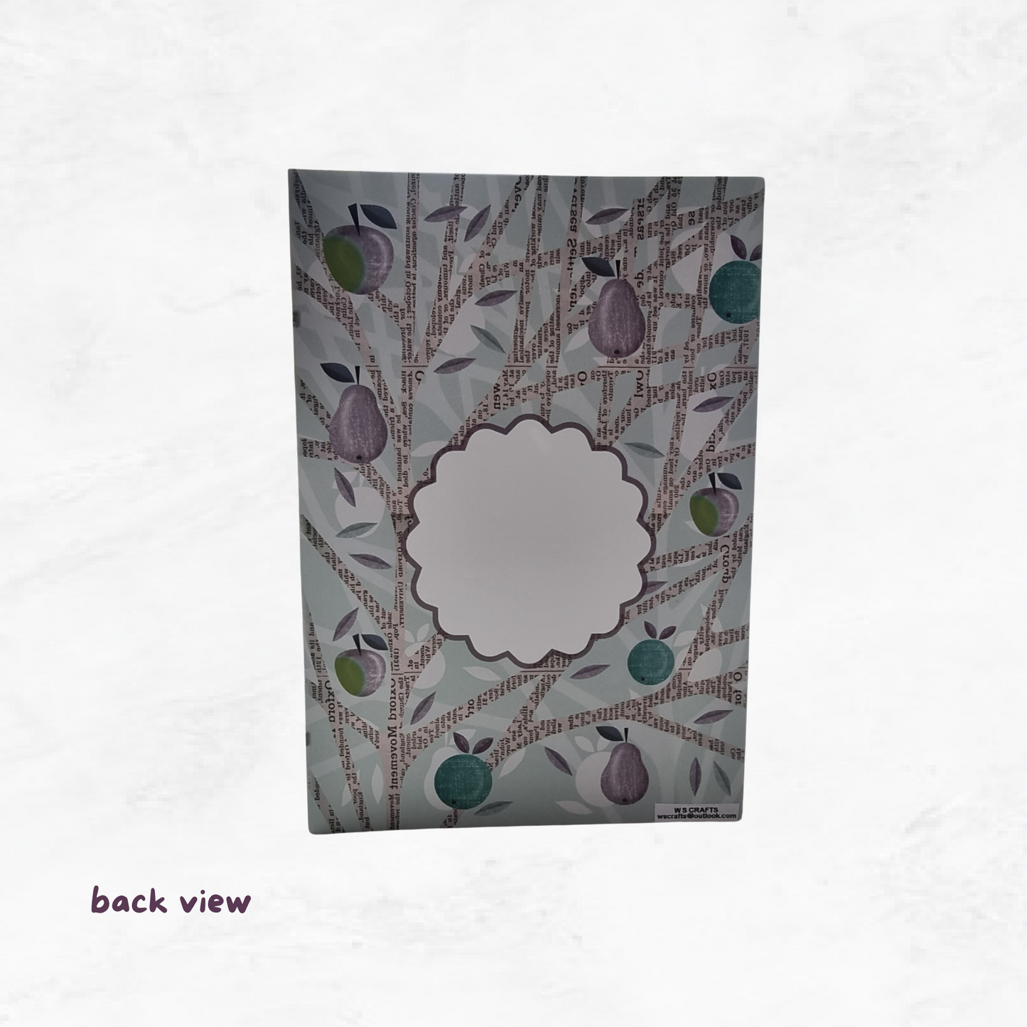 Love you - Owl peek a boo card