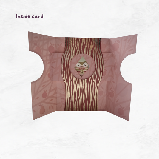 Twit Twoo - Owl peek a boo card