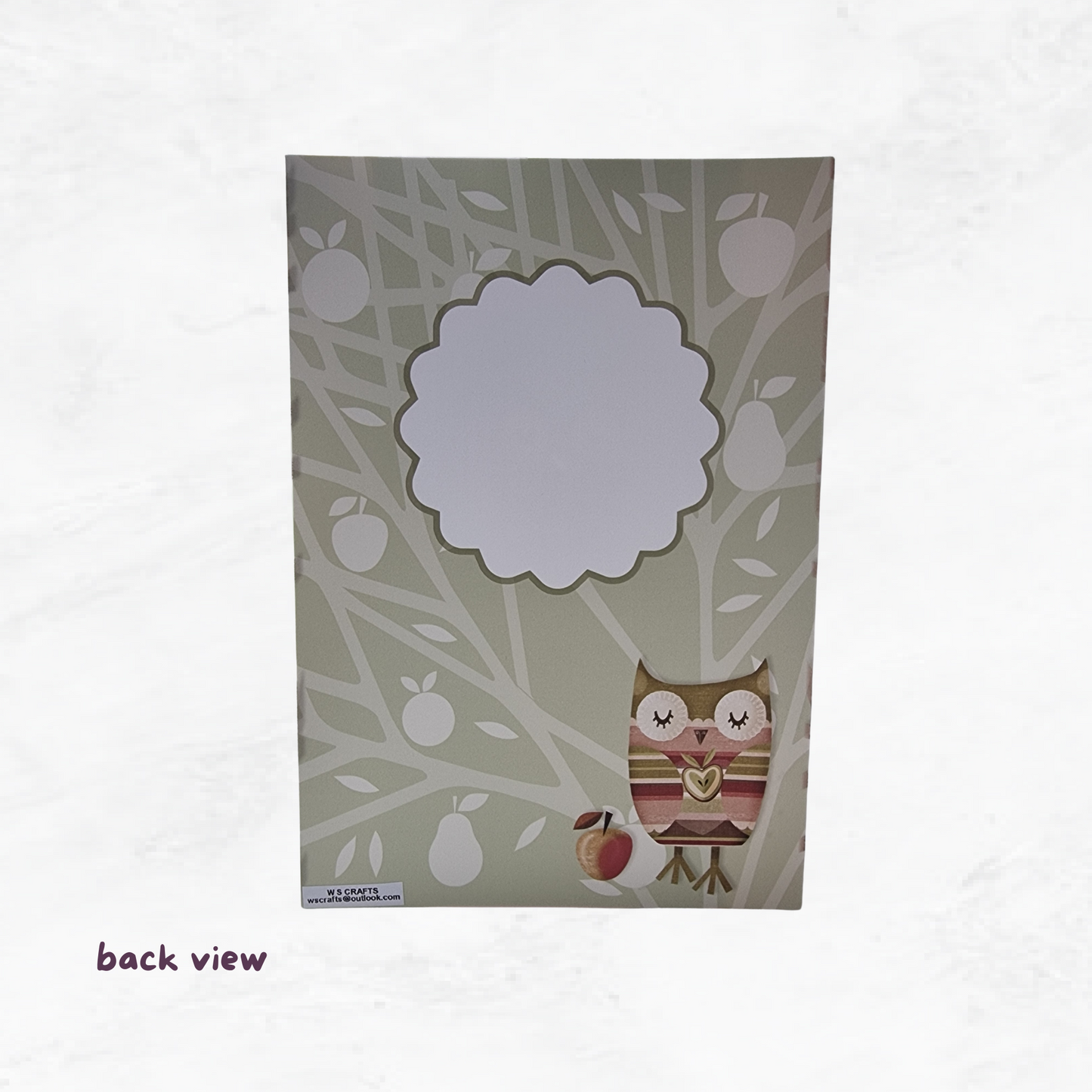 Twit Twoo - Owl peek a boo card
